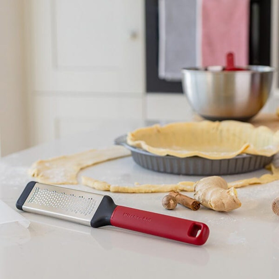 image 1 of KitchenAid Classic Fine Etched Grater Empire Red
