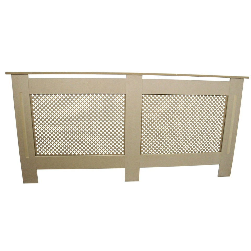 image 1 of Radiator Cover MDF Unfinished 1720mm