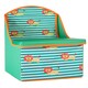 image 1 of Premier Kids Lion Design Kids Storage Seat, Easy to Maintain Children Bedroom Seat, Adjustable Playroom Seat