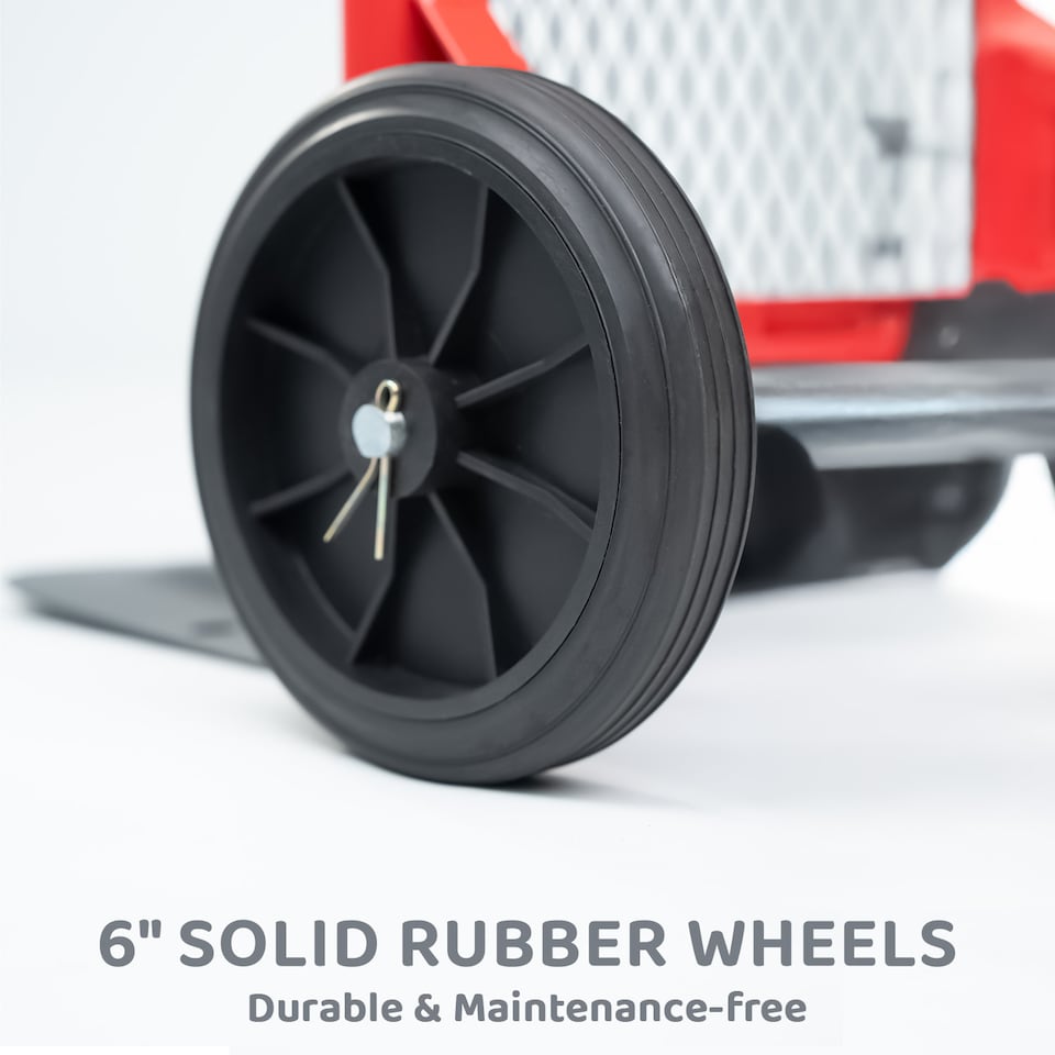 image 1 of Sack Truck Trolley Heavy Duty Multi Purpose Industrial Folding Hand Cart