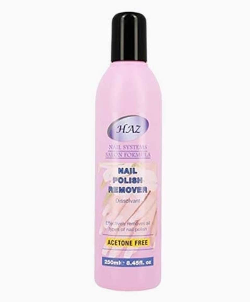 Haz Beauty Nail Polish Remover Acetone Free 250 ml