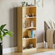 image 5 of Vida Designs Cambridge 4 Tier Large Bookcase Display Storage, Oak