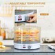 image 6 of HOMCOM 5 Tier Food Dehydrator for Drying Fruit Meat Vegetable Jerky Pet Treat