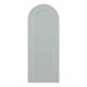 image 1 of Large Arched Window Mirror - Wood - L4 x W80 x H200 cm - White | White