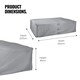 image 7 of VonHaus Waterproof Garden Furniture Set Cover (H85 x W250cm)