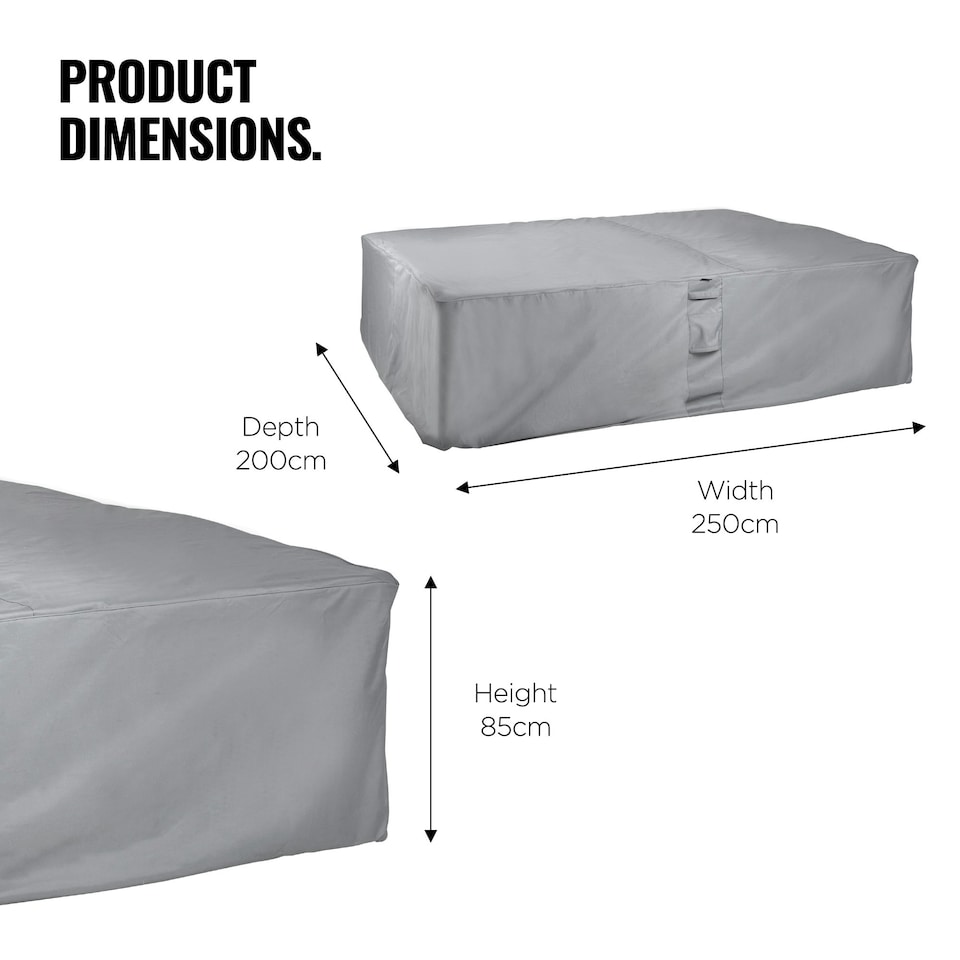 image 1 of VonHaus Waterproof Garden Furniture Set Cover (H85 x W250cm)