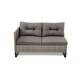 image 3 of Palma Rattan Corner Fire Pit 4 Seater in Grey