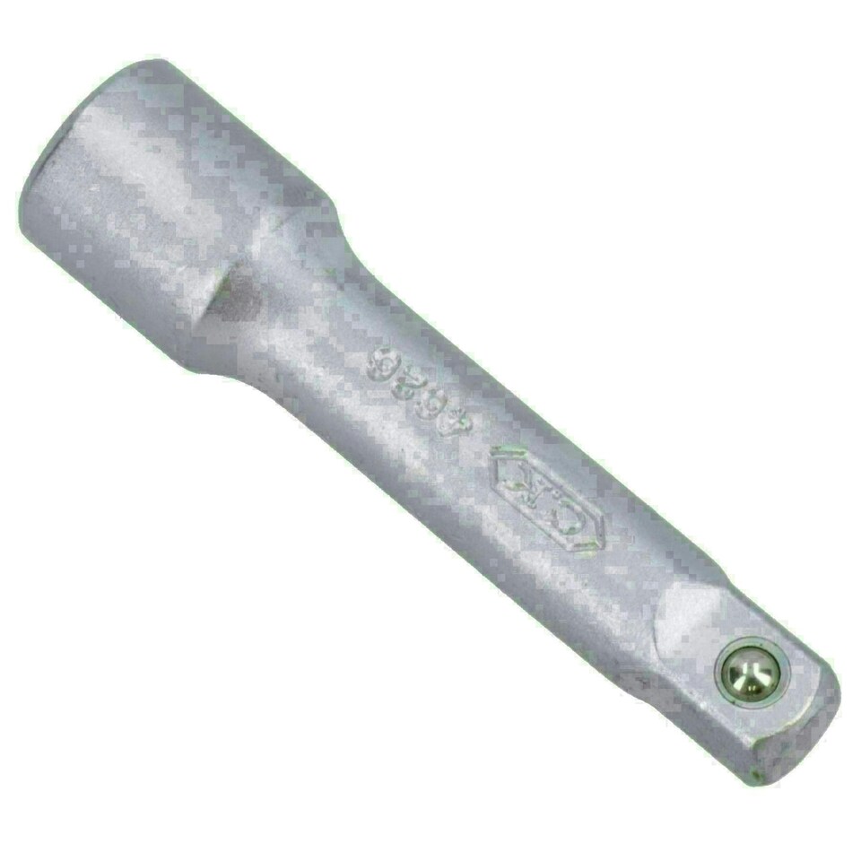 image 1 of 3/8in Drive Socket Ratchet Extension Bar Total Length 3in (75mm) CR-v Steel 2pc