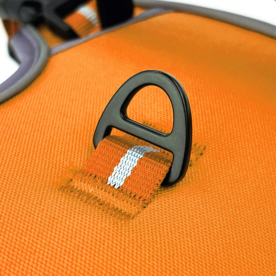 image 1 of HugglePets Activity & Travel Dog Harness Orange | XL