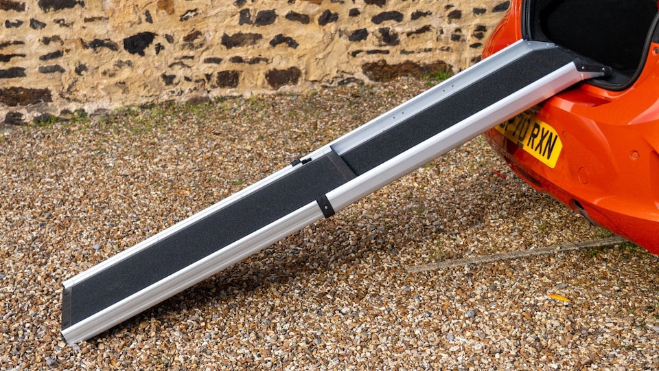 image 1 of The Ramp People Telescopic Dog Ramp for the Car Boot 1.8m 90kg Capacity