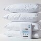 image 1 of Homescapes Waterproof Pillow Protectors - 40 x 80 cm - Pack of 4 White