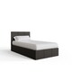 image 3 of End Lift Ottoman Storage Bed Single Grey | Grey | Grey