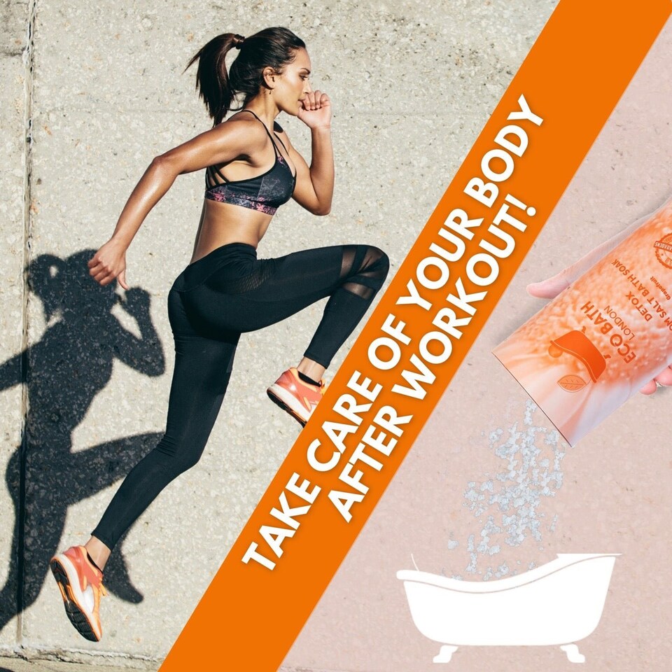 image 1 of Detox Grapefruit Epsom Salt Bath Soak Gift Tube