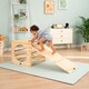 image 5 of Active-Tots Pikler Style Climbing Triangle, Bridge, Climbing Cube & Balance Board - FSC certified
