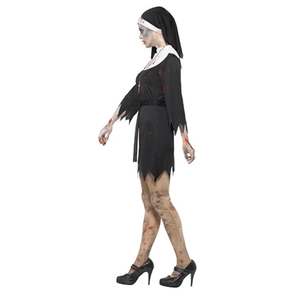image 1 of Zombie Sister Fancy Dress Costume Ladies Small - UK 8-10 | Multi | 8