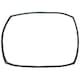 image 9 of SPARES2GO Oven Door Seal Gasket + Corner Clips compatible with Bosch Cooker 480 x 350 mm