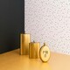 image 3 of Interiors by Premier 5oz Gold Finish Hip Flask, Stylish Stainless Steel Hip Flask With Secure Screw Cap, Sleek Gold Coating