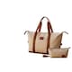 image 1 of Stylish Duffel Bag & Toiletry Bag, Perfect Gym, Travel & Everyday Carry - Beige