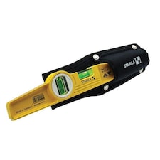 Stabila 81s Single Plumb Torpedo Level - Multi Colour - Level and holster