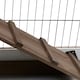 image 8 of PawHut Rabbit Hutch, Guinea Pig House Cage w/ Wheels & Enclosed Run, Brown