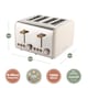 image 6 of Hamilton Beach Scandi Kettle & Toaster Set - Cream