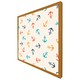 image 4 of Multi coloured anchors (Picture Frame) Brown | XS