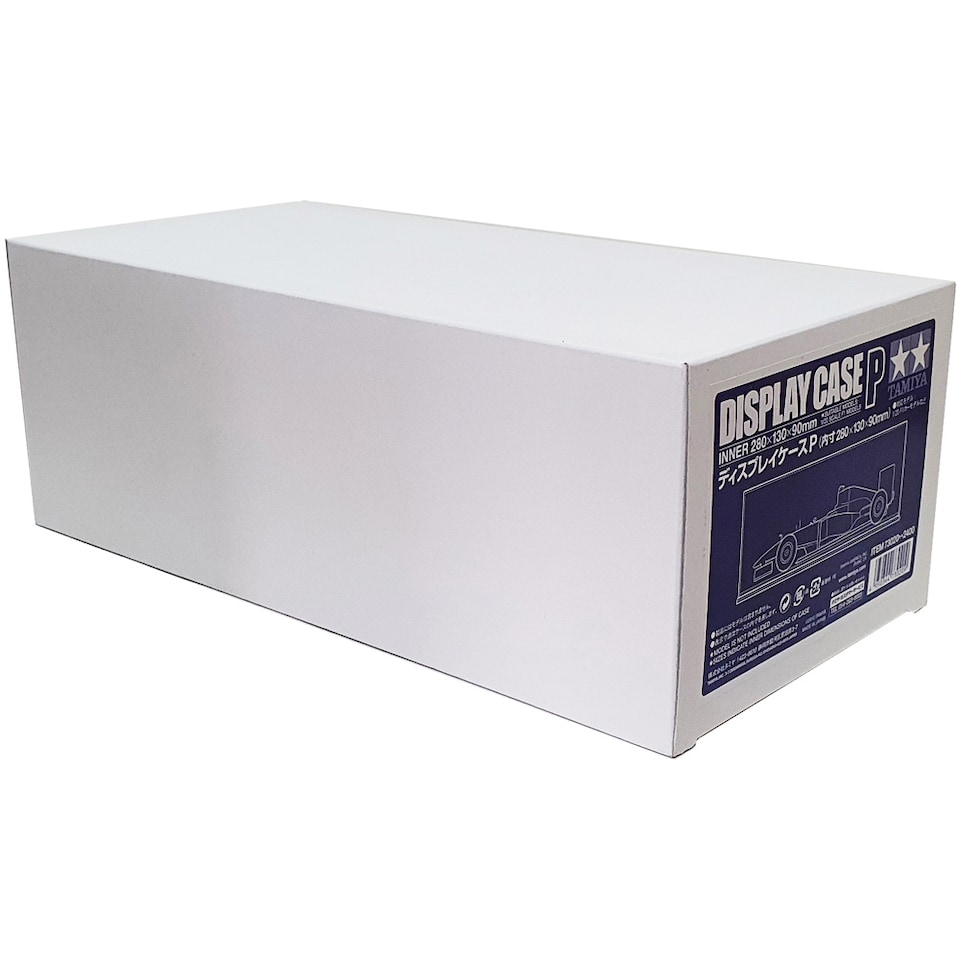 image 1 of Tamiya Display Case P Cuboid Shaped for Static Models - 280 x 130 x 90mm