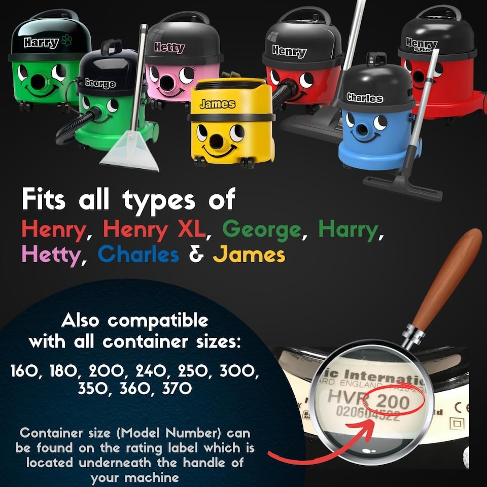 image 1 of Genuine Henry Round Dusting Brush Tool For Henrys & Hettys (32mm) 601144