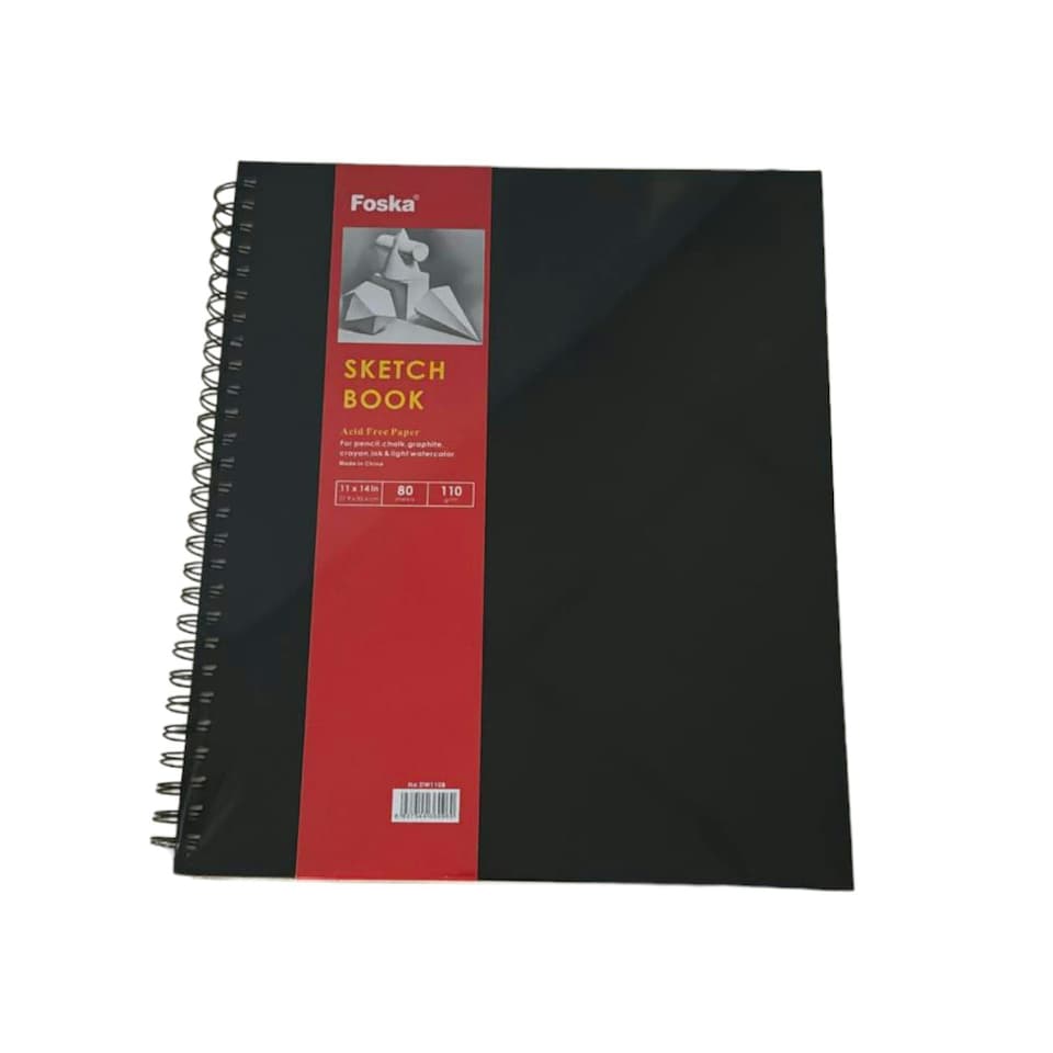 image 1 of Spiral Sketch Book 27.9 x 35.6cm