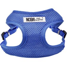 K9 Pursuits Hi Tec Mesh Dog Adjustable Harness Blue | Blue | M | 1