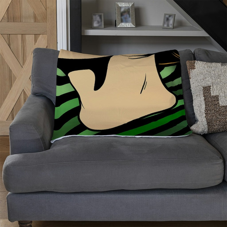 image 1 of portrait of woman (Blanket)