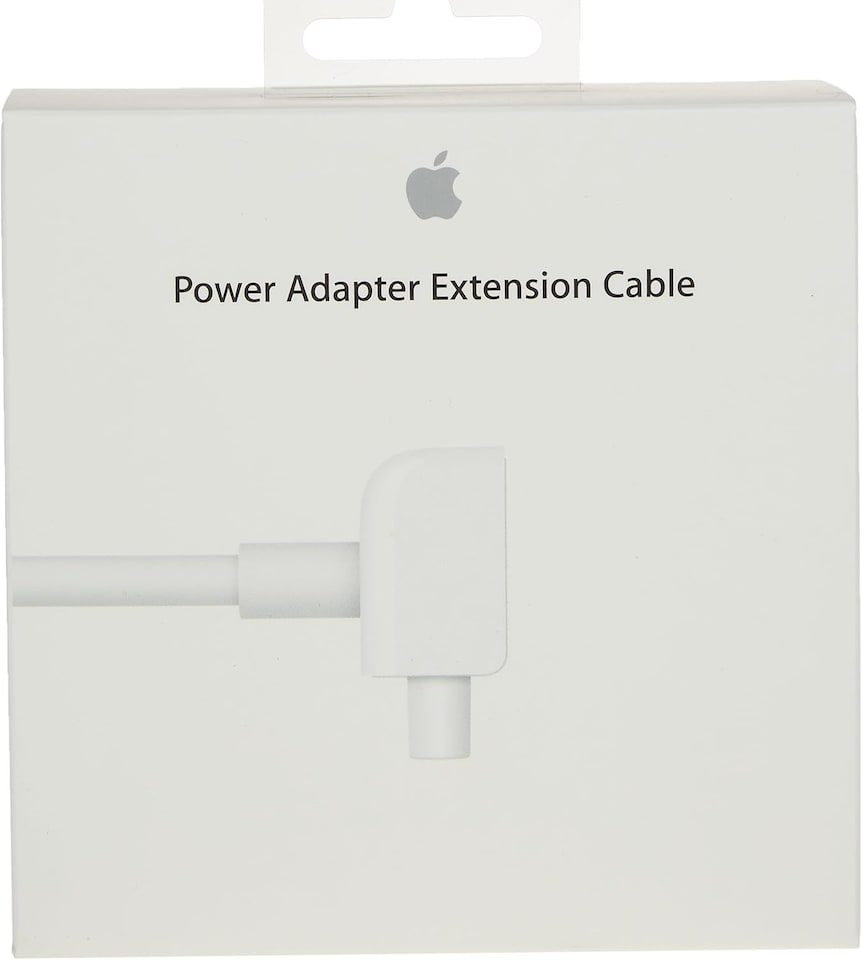 image 1 of Apple Power Adapter Extension Cable 1.8M UK Plug for MacBook White A1689 - MK122B/A | White | White | 1