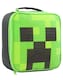 image 3 of Minecraft Lunch Box Set for Boys | Kids Creeper Face School Lunch Bag, Water Bottle & Snack Pot | Children's Gamer Merchandise One Size