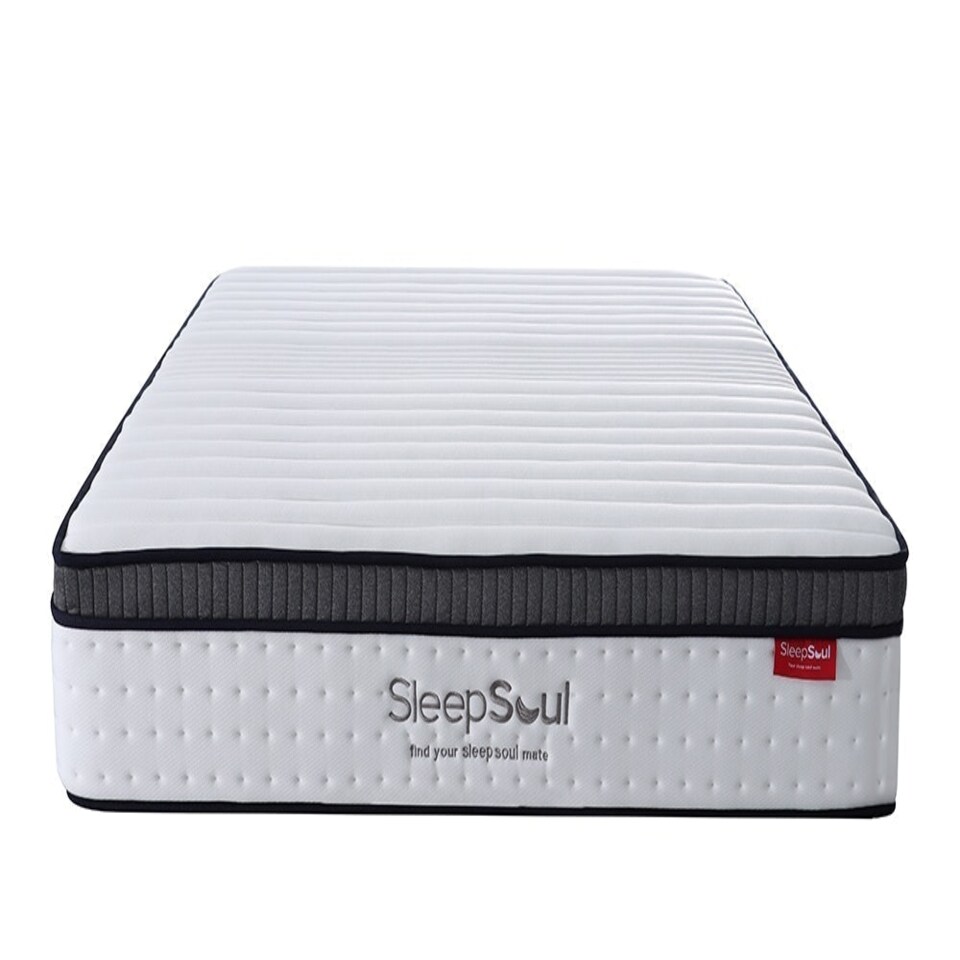 image 1 of SleepSoul Luna Posturezone 1000 Pocket Ortho Mattress White | Single