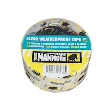 Everbuild Sika Weatherproof Tape 50mm X 10m Clear - Multi Colour - 50mm x 10m