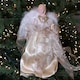 image 6 of 30cm Premier Christmas Tree Topper Angel Decoration with Feather Wings in Gold