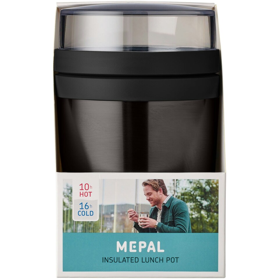 image 1 of Mepal Ellipse Lunch Pot - Titanium - One Size