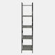 image 3 of OHS 5 Tier Modern Home Storage Organiser Shelving Display Unit Black | 5 Tier - 29.5 x 23.5 x 140cm