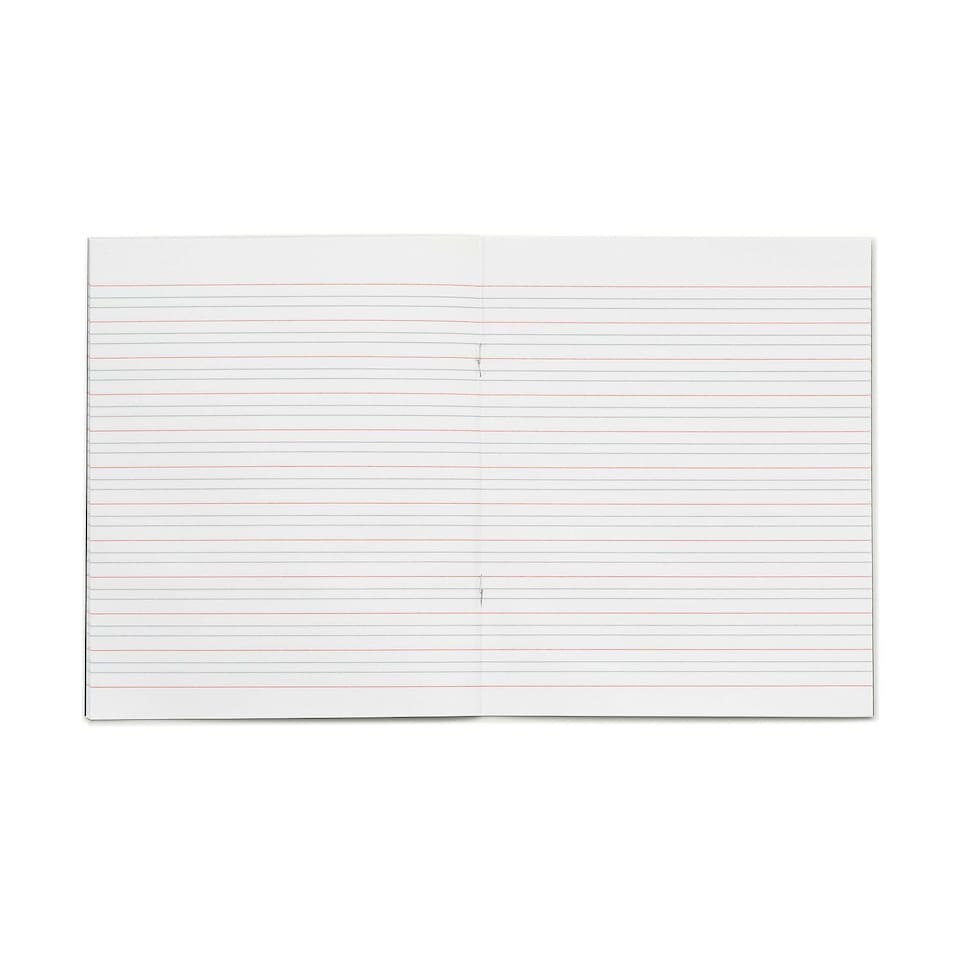 image 1 of Rhino 32 Page Feints Handwriting Book Dark Green 8 x 6.5in 100 Pack