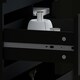 image 7 of FWStyle Stora 7 Drawer Merchant Chest Of Drawers - Black Gloss Front
