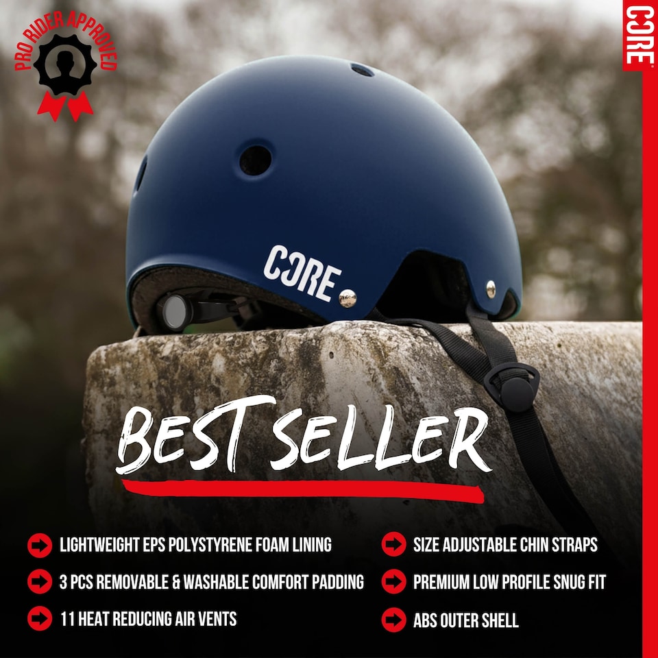 image 1 of CORE Action Sports Helmet