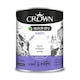 image 1 of Crown Quick Dry Satin White Paint 750ml N/A