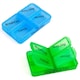 image 2 of 7 Day Weekly Pill Organiser Box | Coloured Medication Storage with 4 Daily Compartments | Portable Pill Box for Tablets & Vitamins