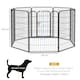 image 7 of PawHut 8 Panels Heavy Duty Puppy Play Pen for Large, Medium Dogs 100Hcm