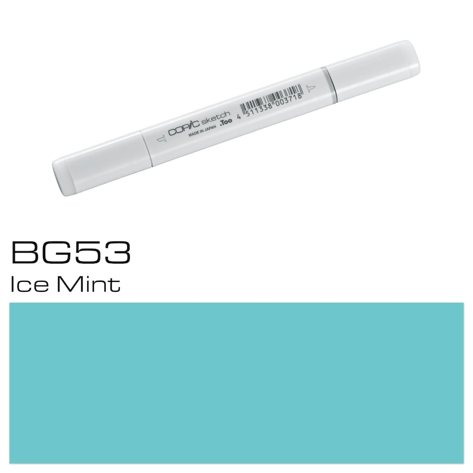 image 1 of Copic Sketch Marker Pen, Ice Mint, Single Marker