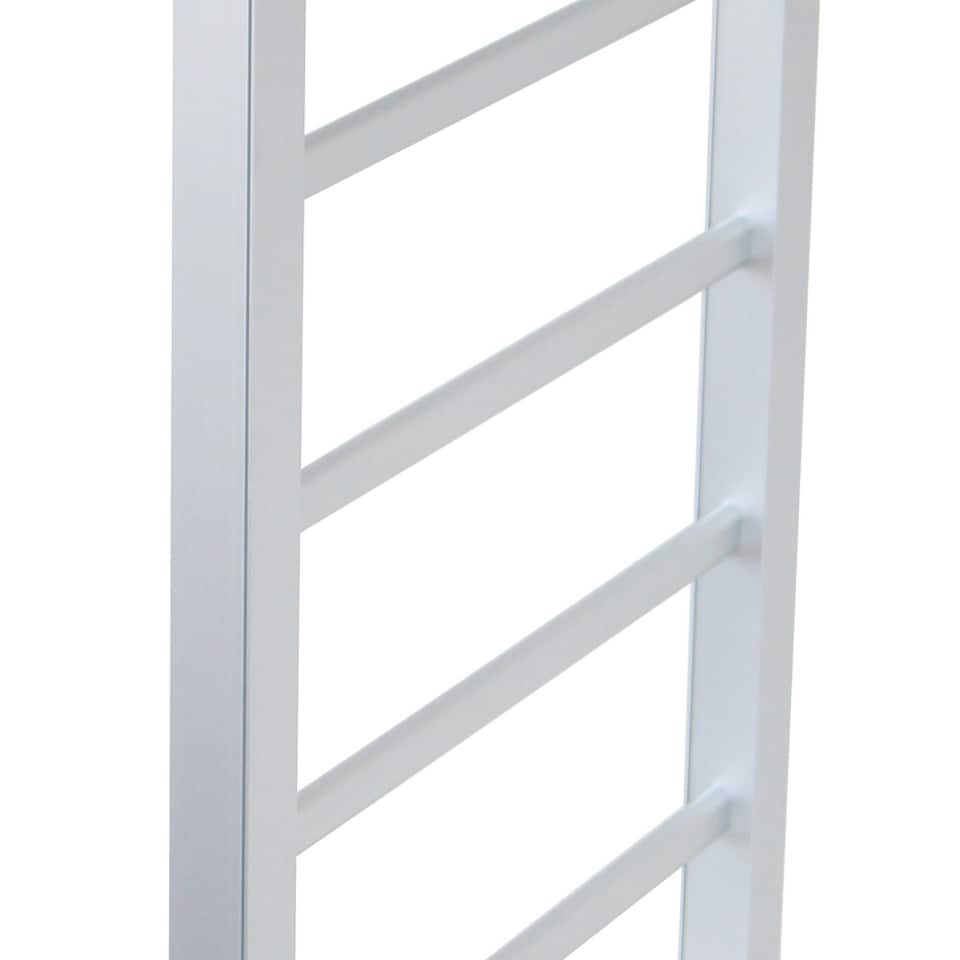 image 1 of Oypla Portable Aluminium Electric Towel Rail Warmer with 6 Heated Bars