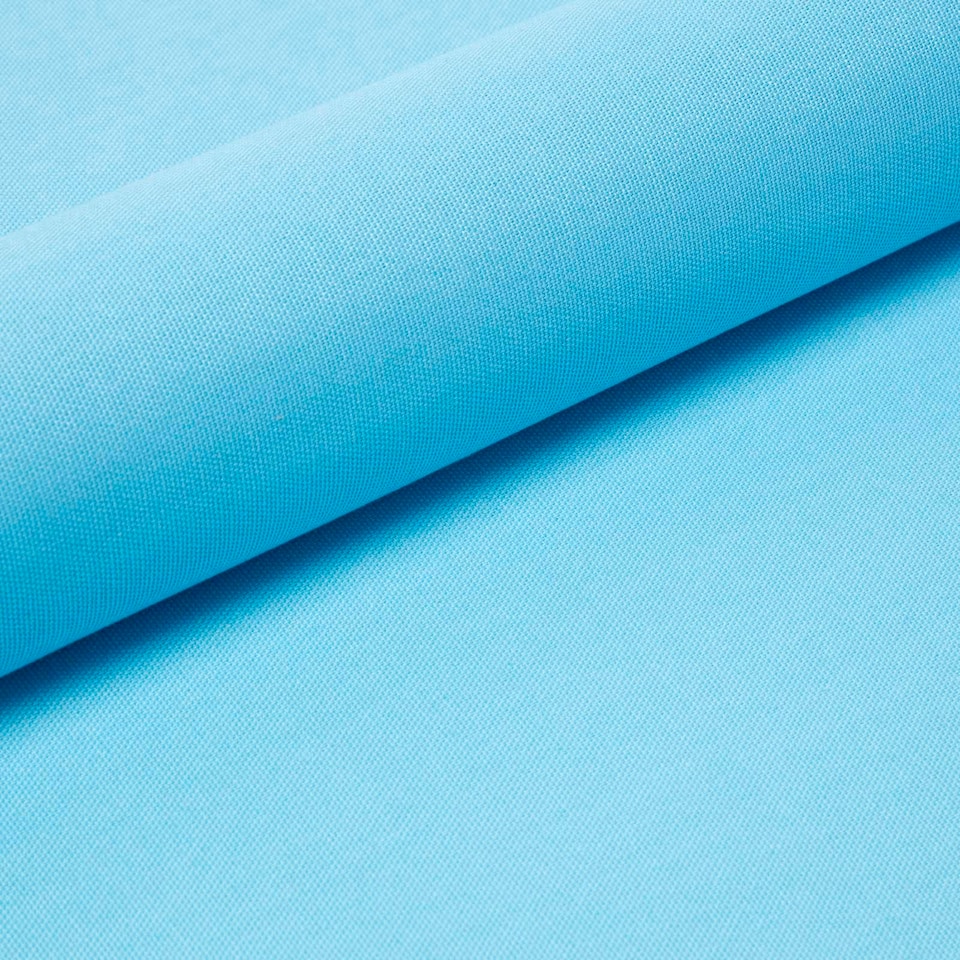 image 1 of Homescapes Pure Cotton Plain Light Blue Fabric 150 cm Wide | Blue | 150cm(60") wide, sold per metre length
