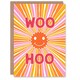 image 1 of Congratulations Card Groovy Smiley Face Trippy Congrats Sun Rays