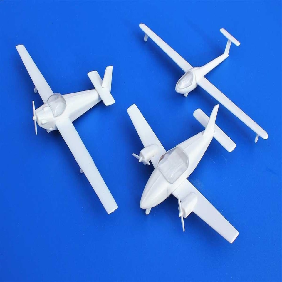 image 1 of GM Structures Fordhampton Airfield Planes & Gliders Kit
