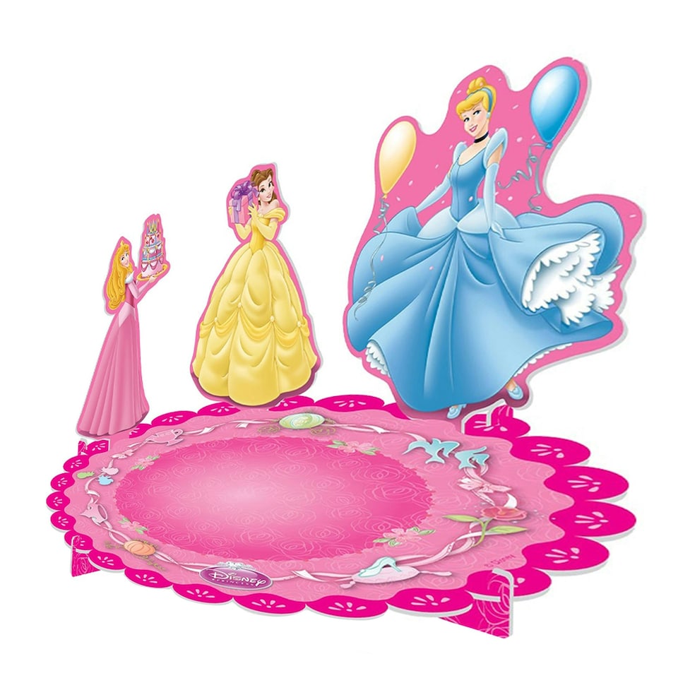 image 1 of Disney Princess Cake Stand - Pink/Multicoloured - One Size